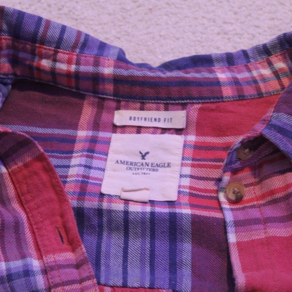 American Eagle Outfitters Tops - Plaid American Eagle shirt